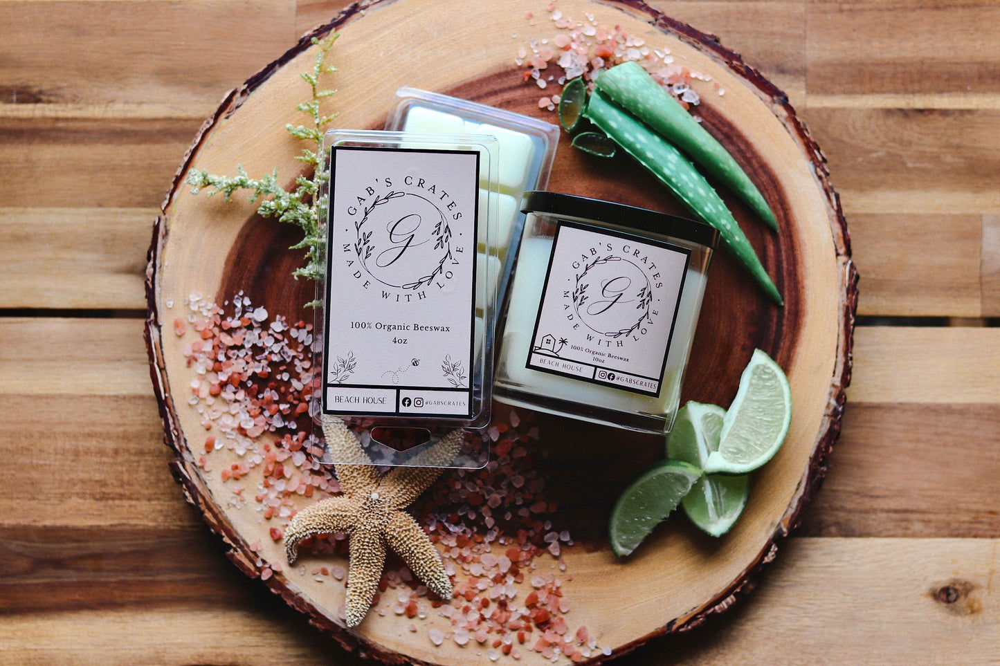 Beach House Candle + Wax Bundle