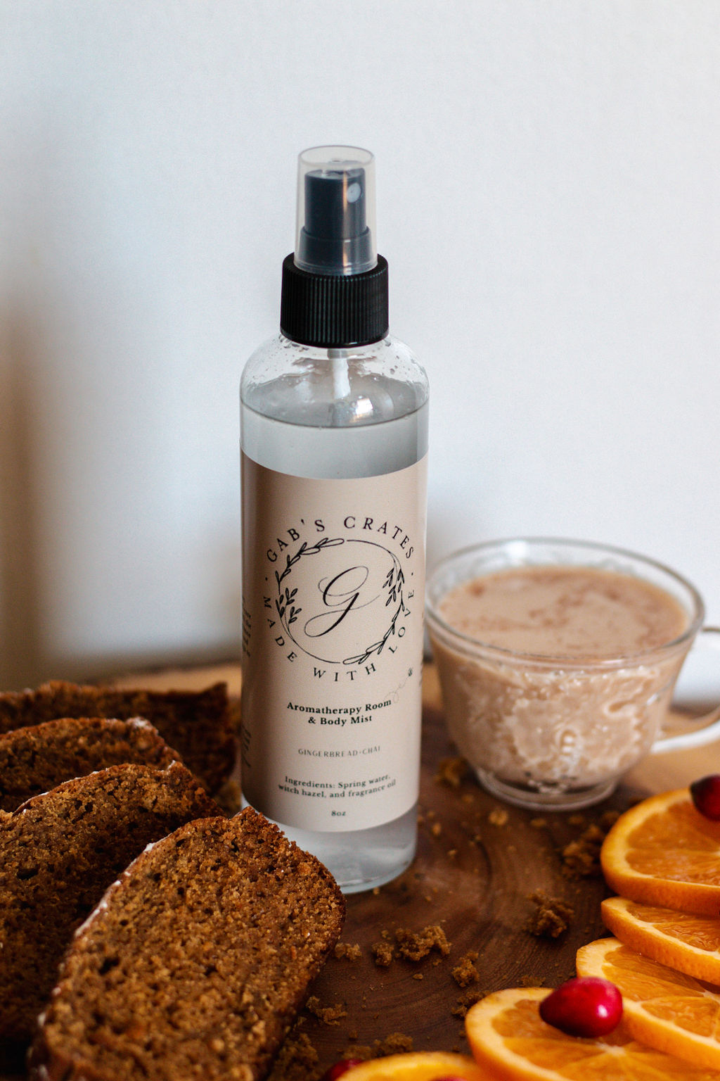 Gingerbread + Chai Aromatherapy Room + Body Mist