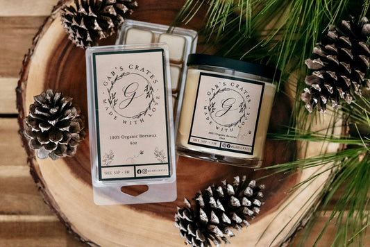 Tree Sap + Fir Candle and Wax Bundle